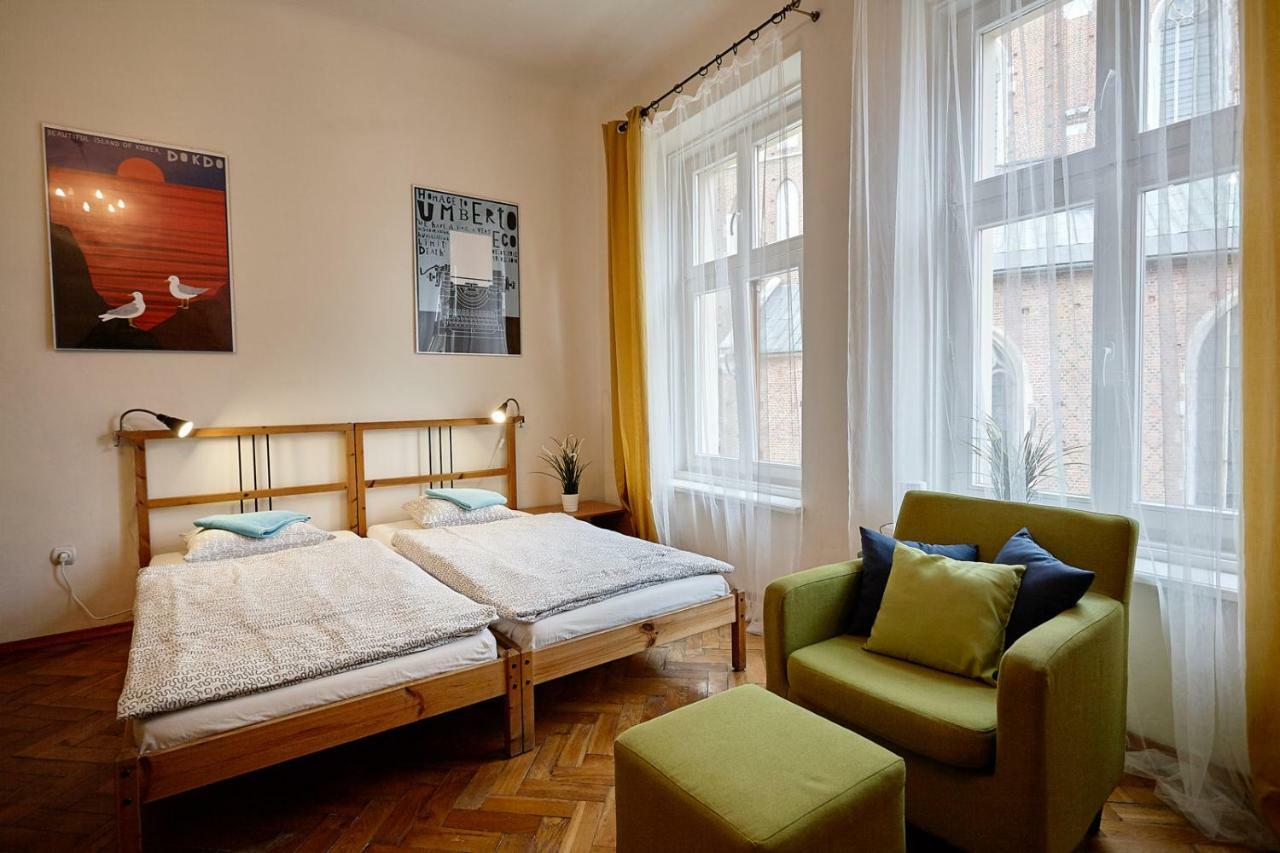 クラクフPlac Mariacki 8アパートメント エクステリア 写真